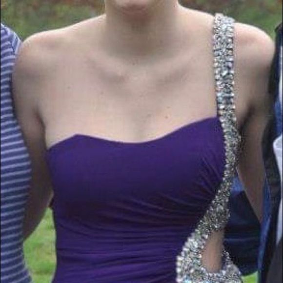 Panoply prom/pageant dress, purple, size 2 - Picture 3 of 5